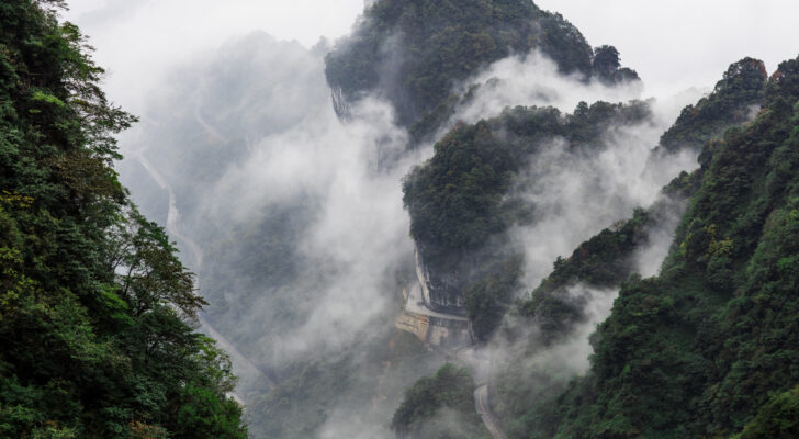 Китай, горы, природа
